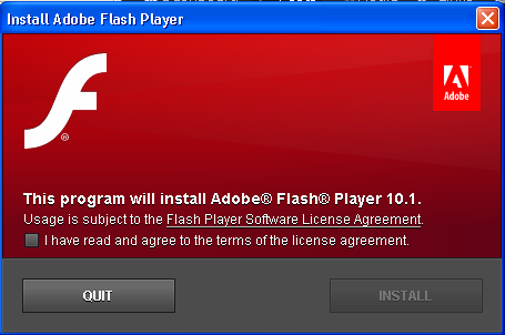 adobe flash player installer exe
